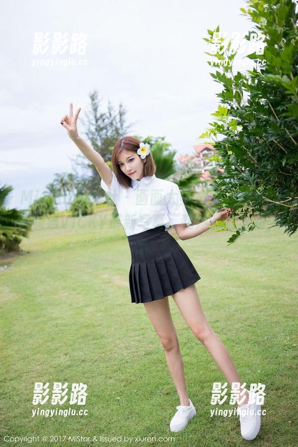 MiStar魅妍社 - 画面太美，不敢直视！陈雅漫VICKY最新写真，花嫁简直太动人了。