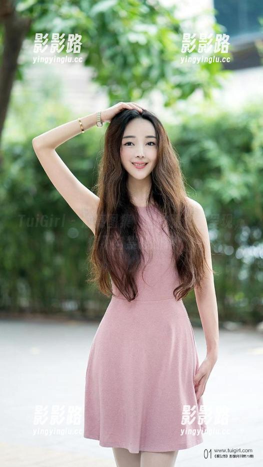 TuiGirl - 油亮图集，赵纹清全套呈现，情不自禁想拥抱