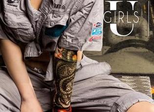 UGirls尤果网 - 温鈊怡和棉袜的组合，从未想过能让我停留那么久在原图。
