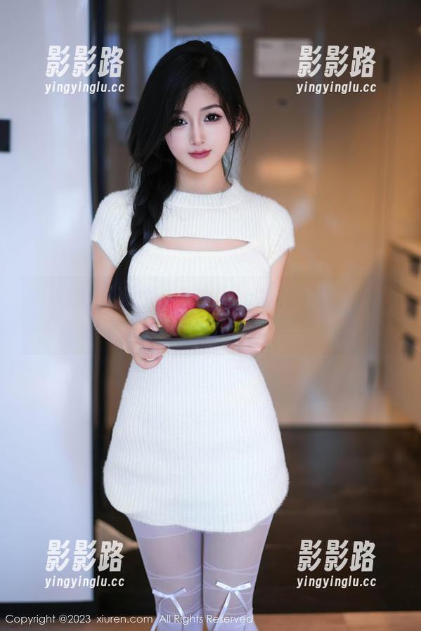 秀人网 - 这墙壁必须妥妥的！潘娇娇黑白原图提升三十度的你的审美。